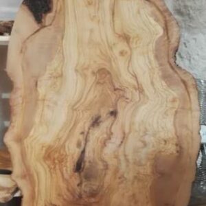 planche à découper brut en bois d'olivier