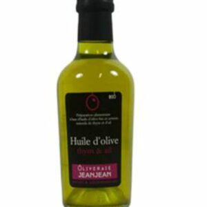 Huile d'olive thym et ail