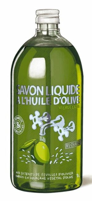 recharge de savon liquide olive
