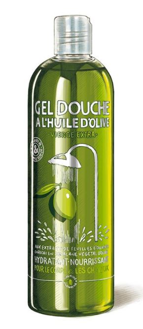 gel douche olive
