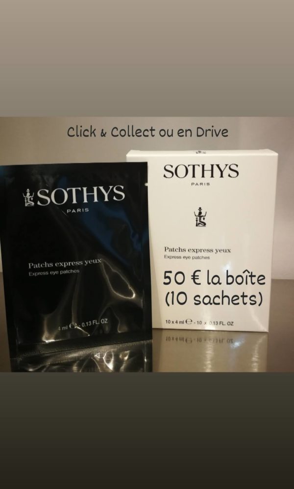 lot patch express yeux sothys